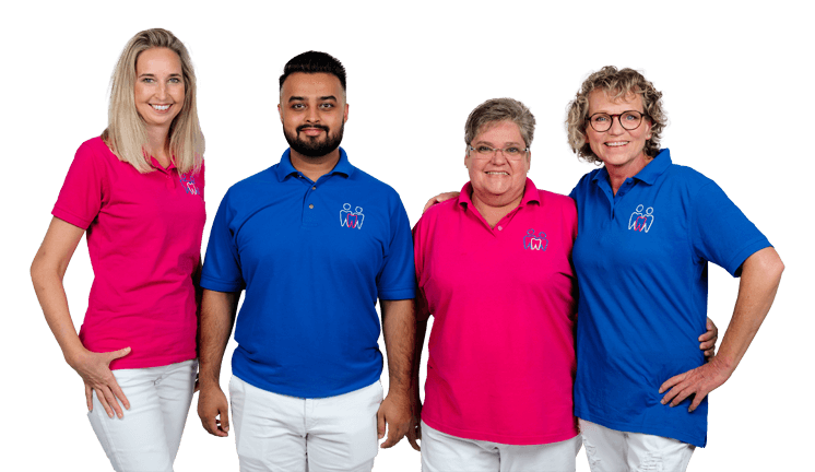 Praxisteam der Zahnarztpraxis in Langfort in Langenfeld